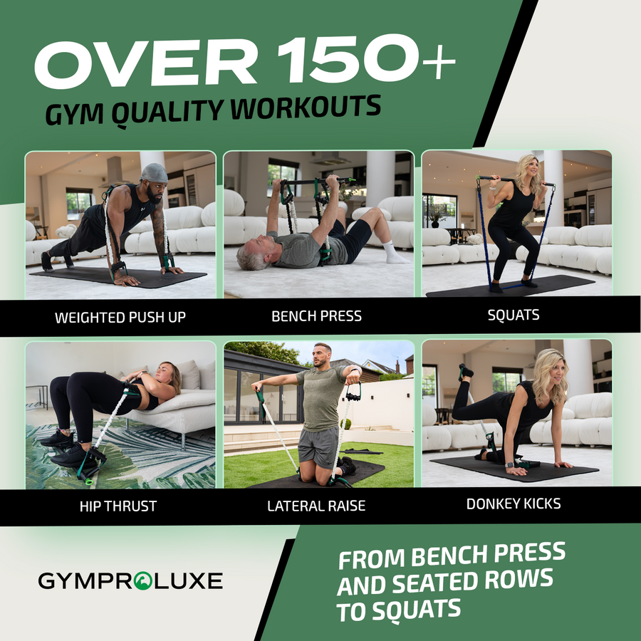 GYMPROLUXE All In One Portable Gym + App (Black Friday Event)