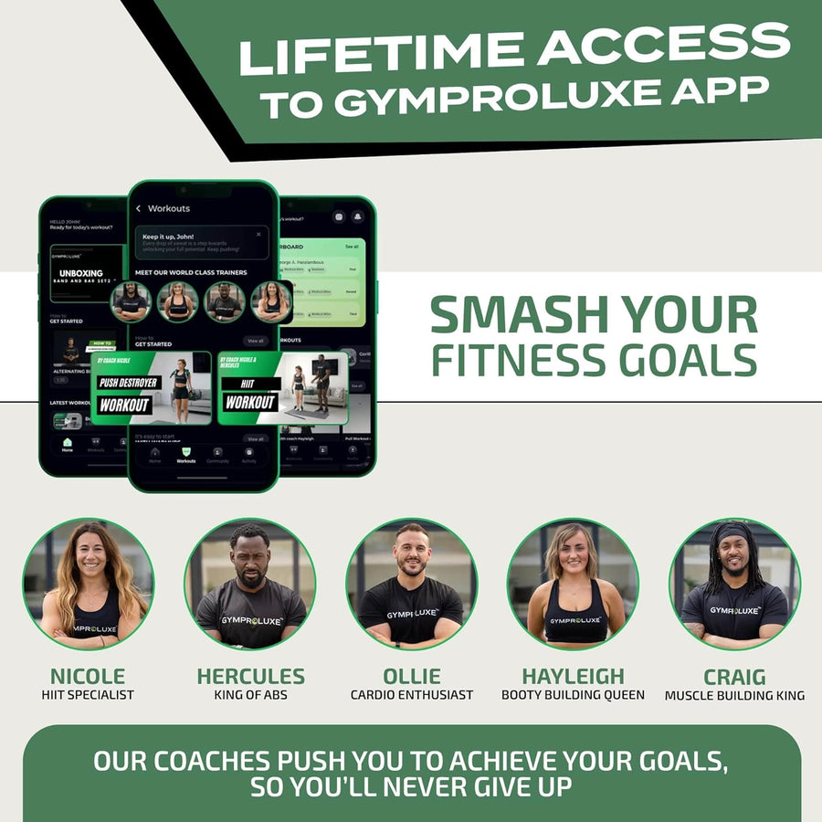 GYMPROLUXE All In One Portable Gym + App (Black Friday Event)