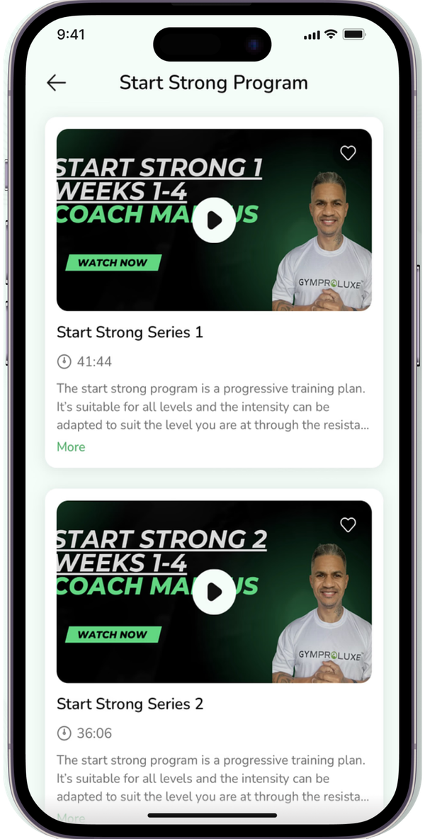 Start Strong With Coach Marcus
